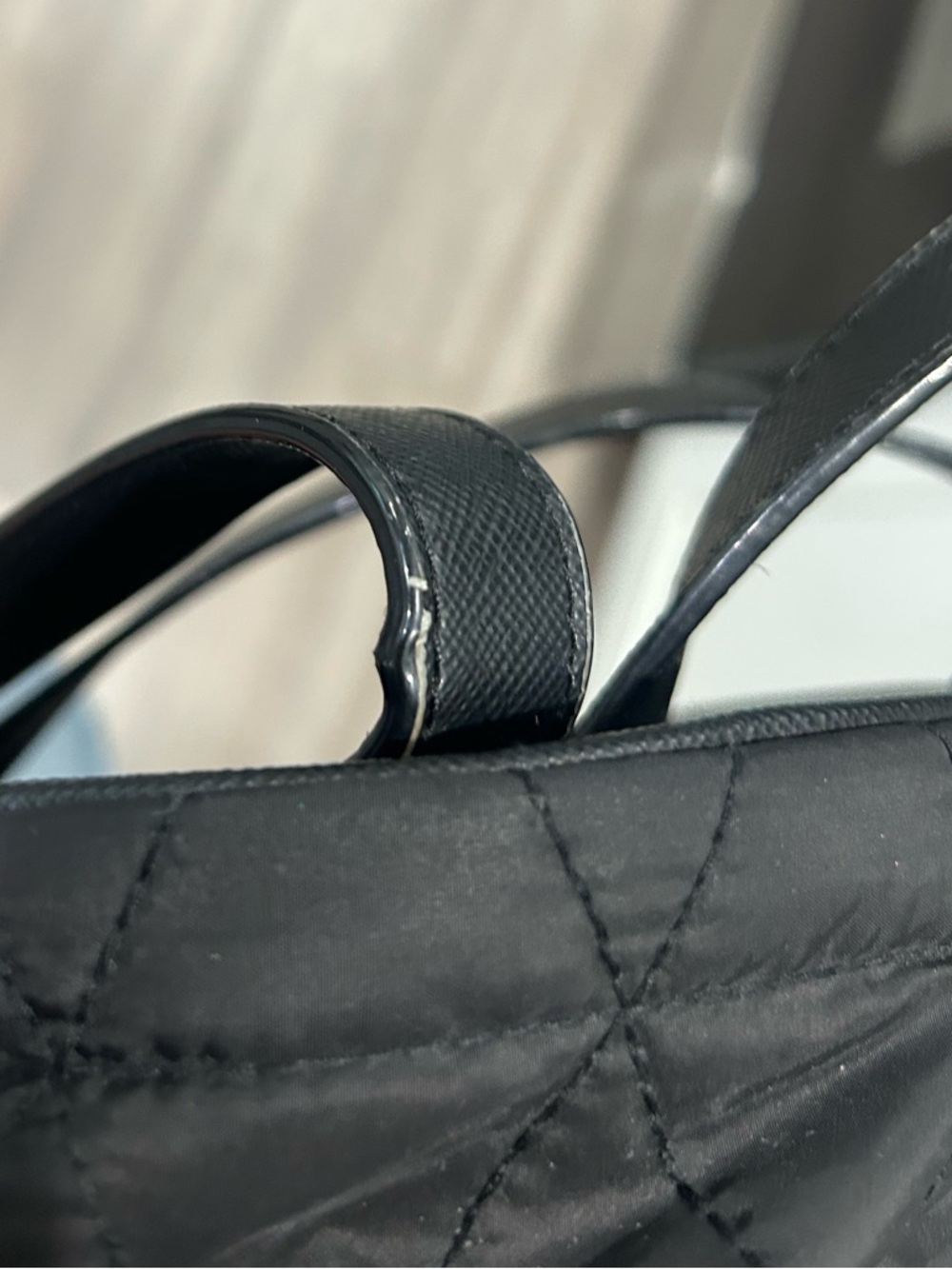 Kate Spade Black Quilted Mini Backpack - Picture 5 of 6